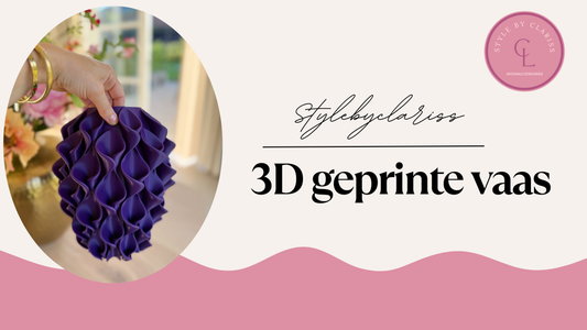 3D geprinte vaas