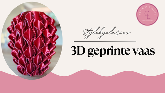 3d geprinte vaas