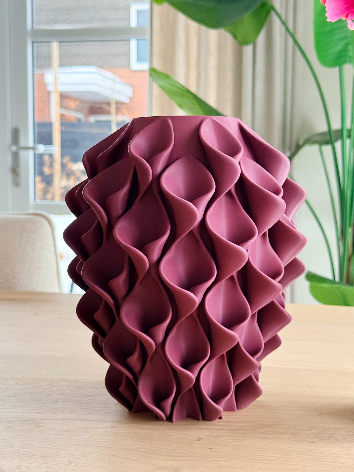 3d vaas bordeaux rood