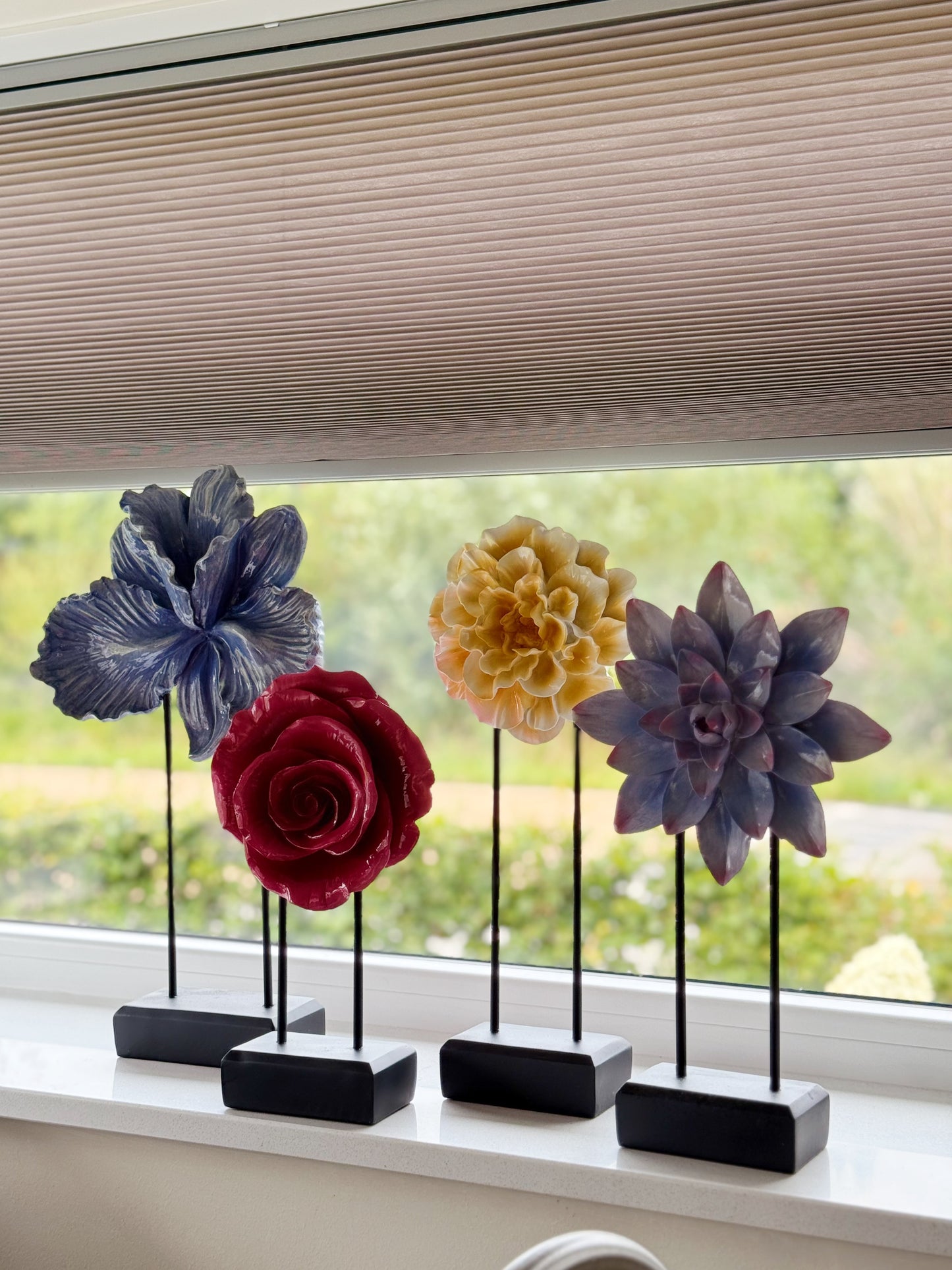 Vensterbank decoratie - bloem