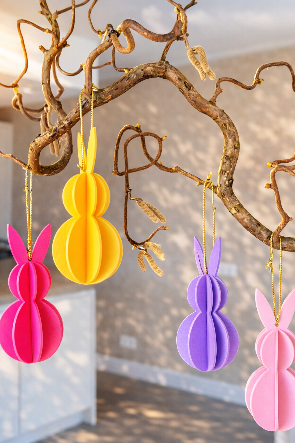 Paashanger - roze 3 stuks