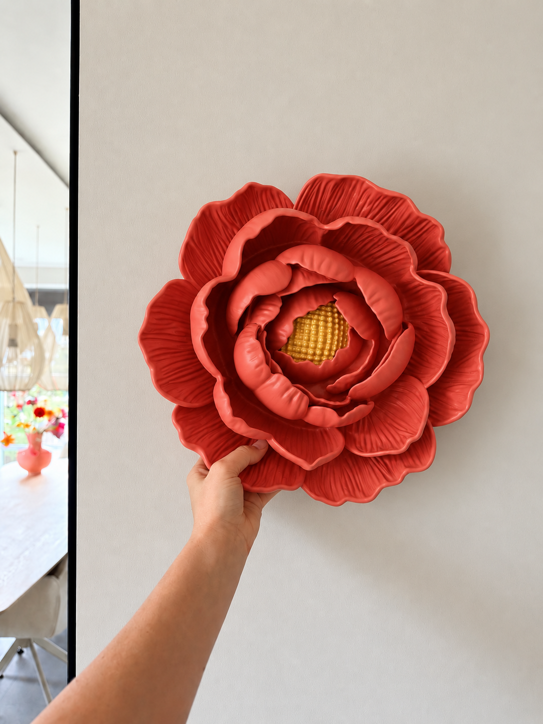 Wandbord - oranje Limited Edition