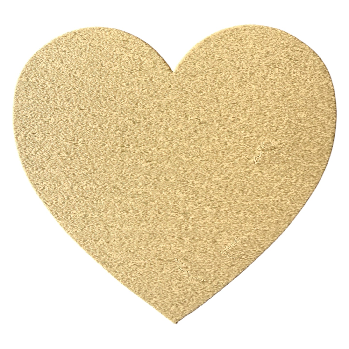 Wandbord - beige hartje