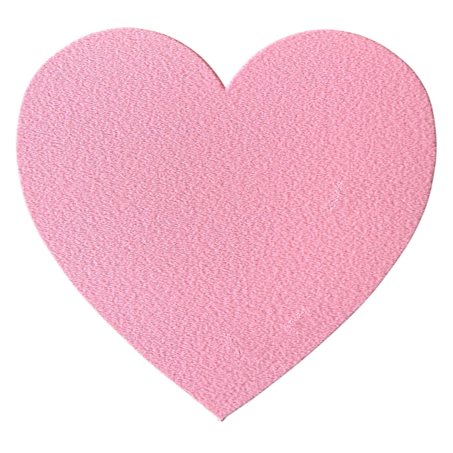 Wandbord - roze hartje