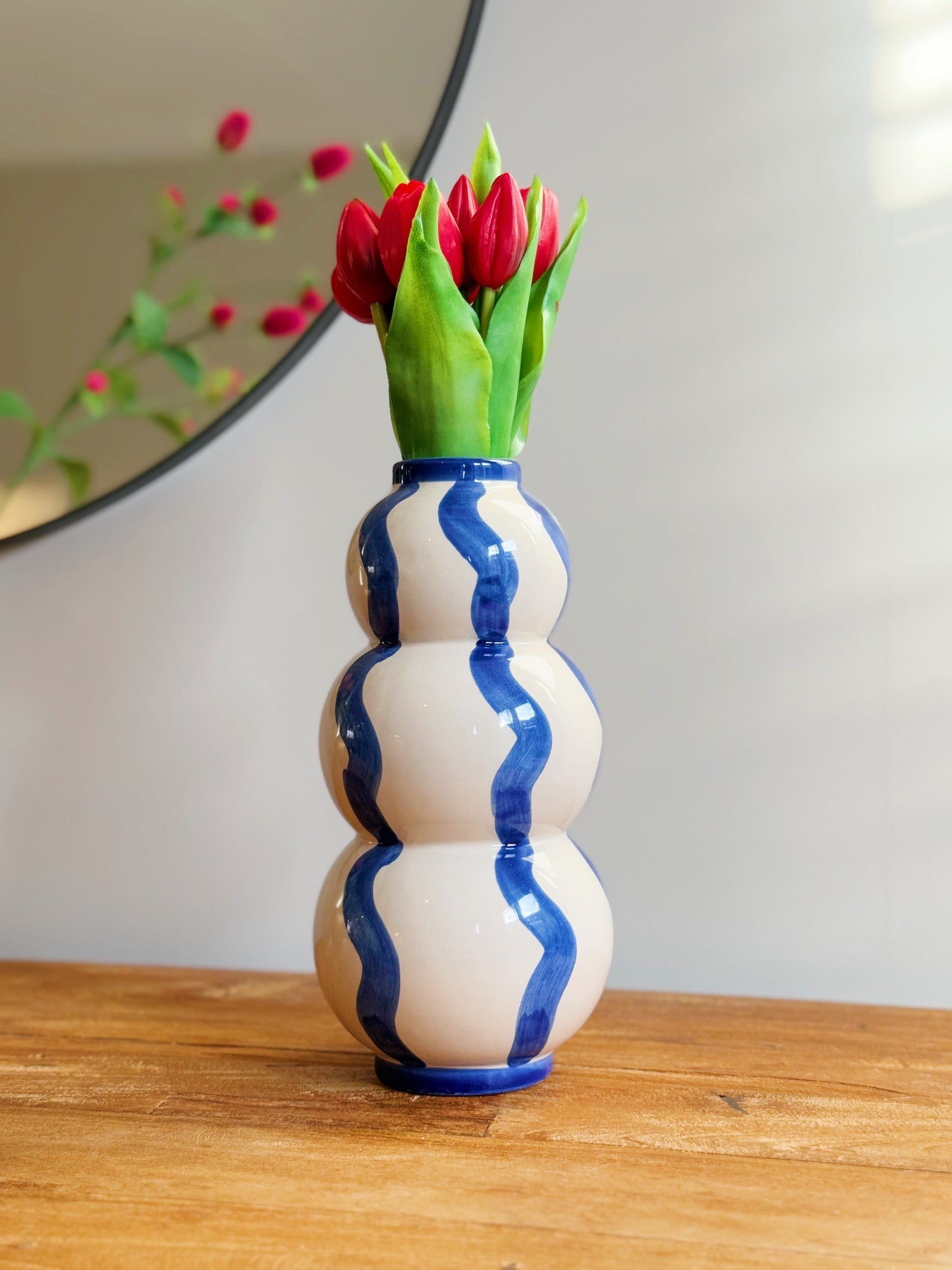blauwe vaas bij Stylebyclariss