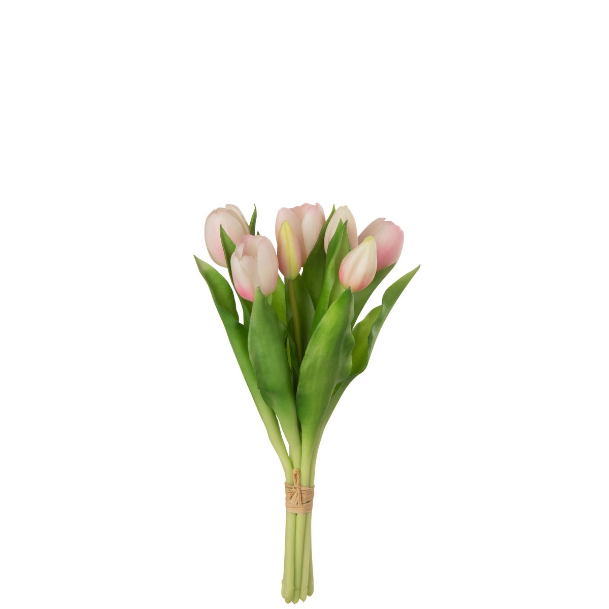 boeket kunst tulpen roze bij StyleByClariss