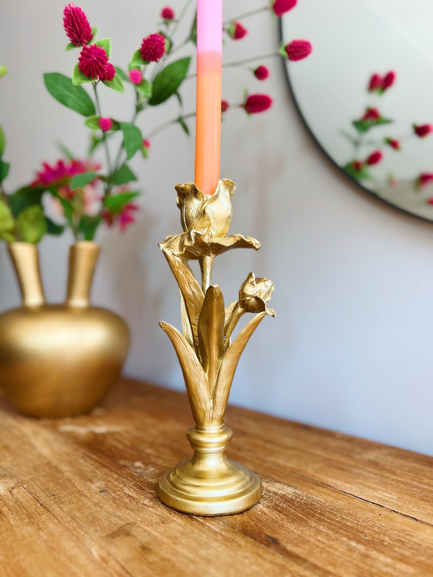 kaars kandelaar goud bij StyleByClariss