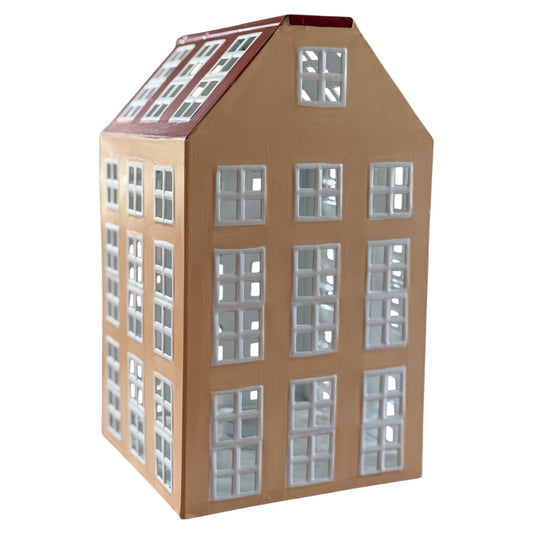 kerst huisje beige