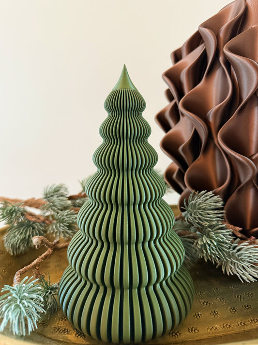 kleine kerstboom groen mat