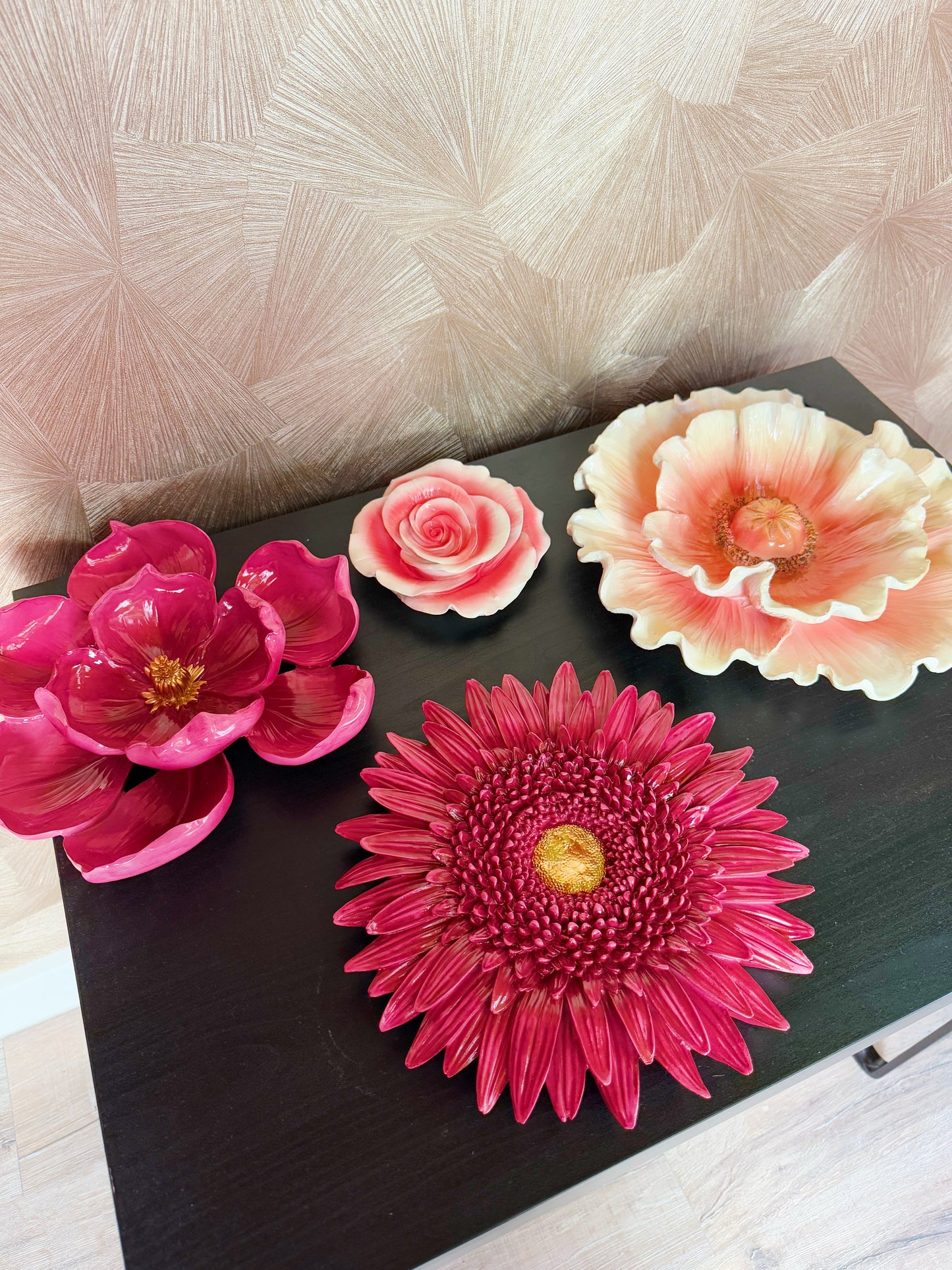 muurdecoratie bloemen bij Stylebyclariss