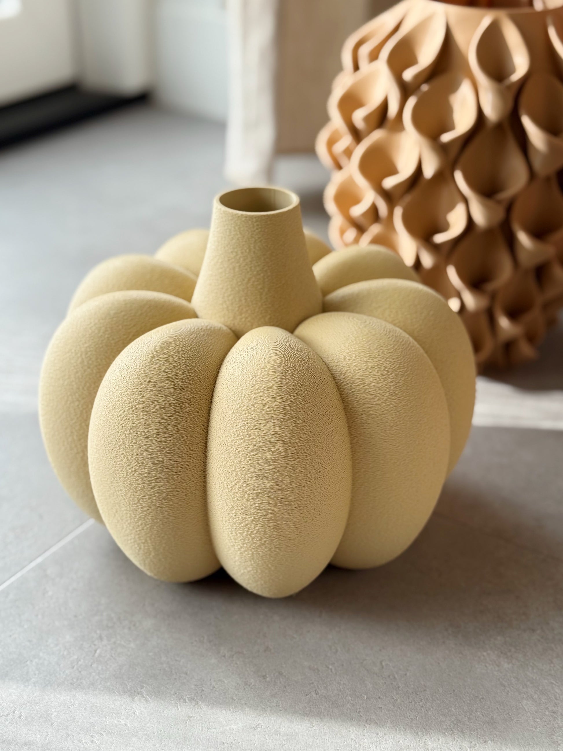 pompoen 3d geprinte vaas