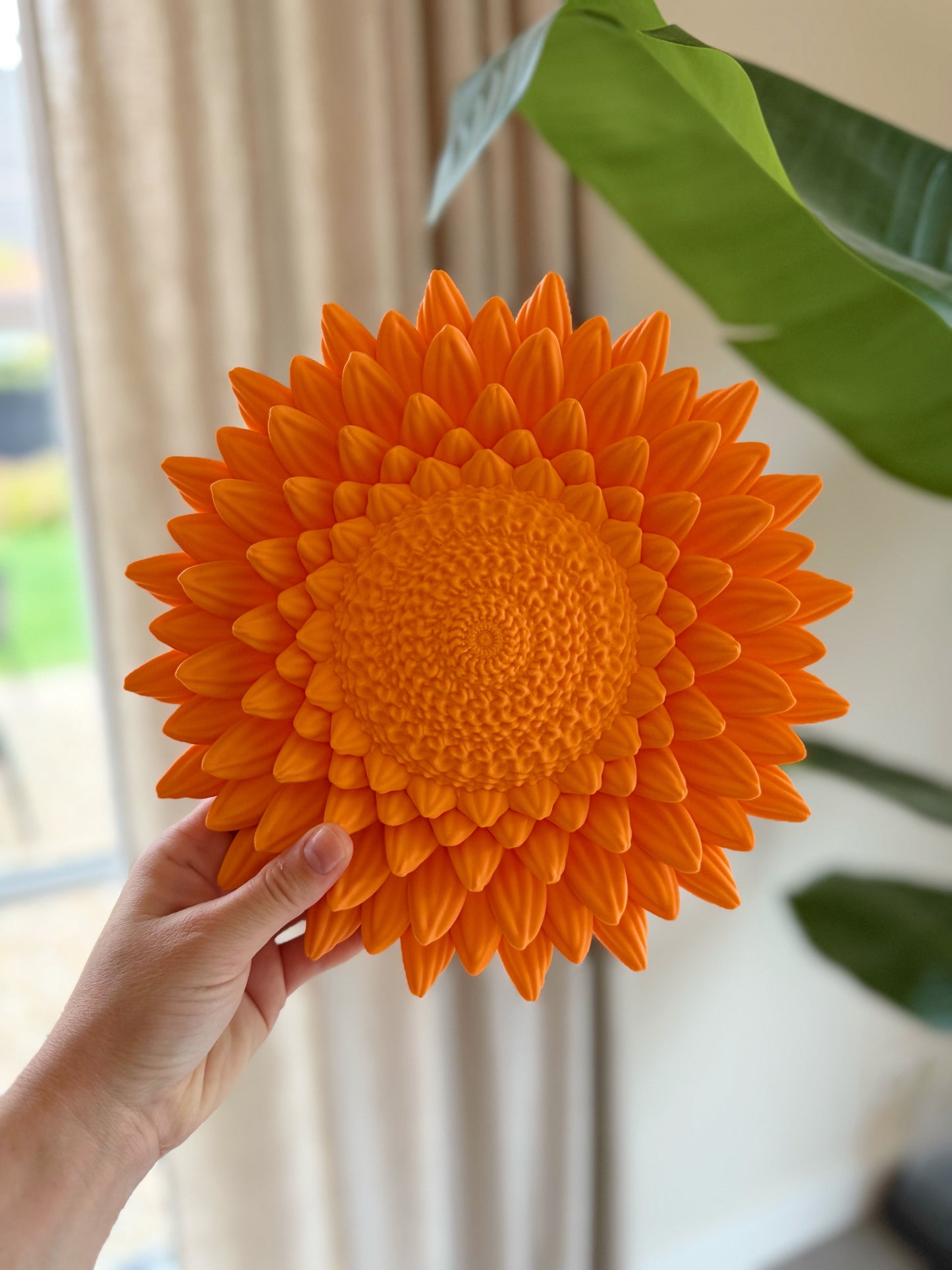 wandbord oranje