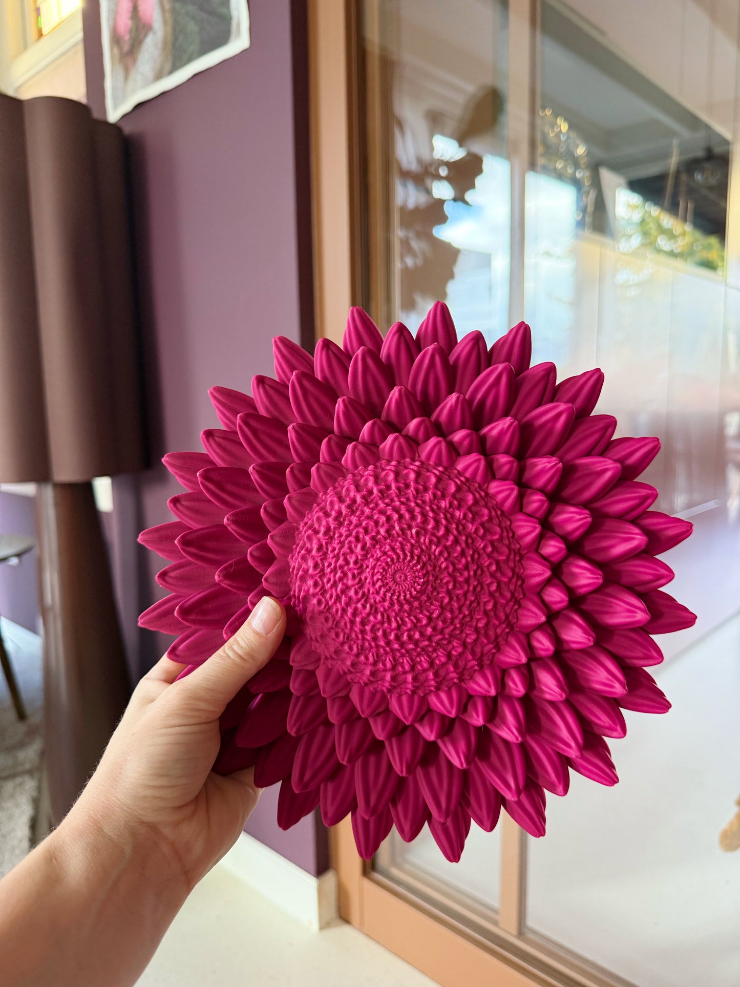 wandbord roze