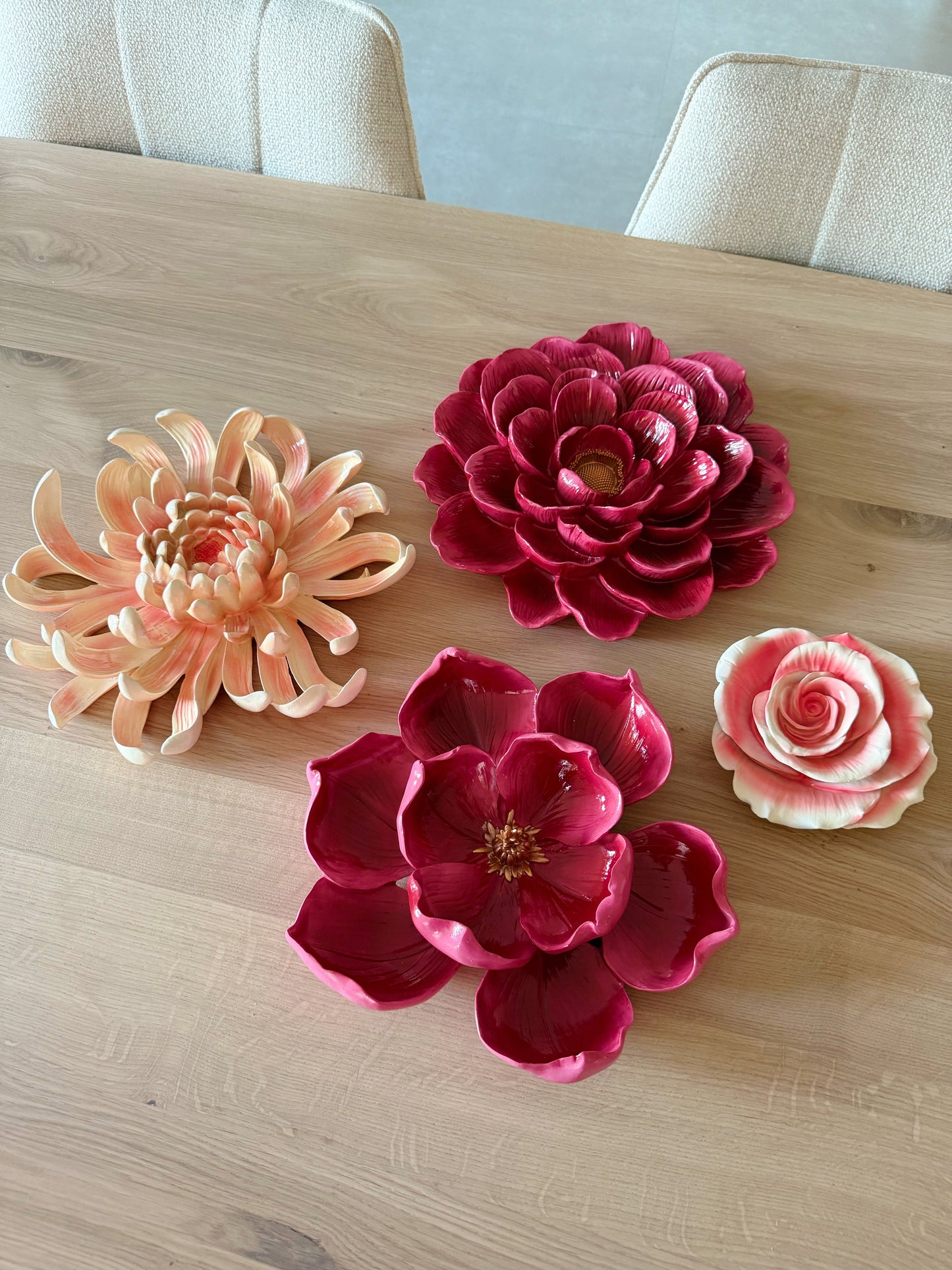 wandborden bloem bij Stylebyclariss