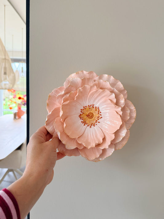wanddecoratie bloem