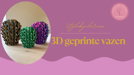 3D geprinte vaas