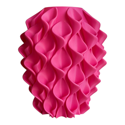 3d geprinte vaas candy roze