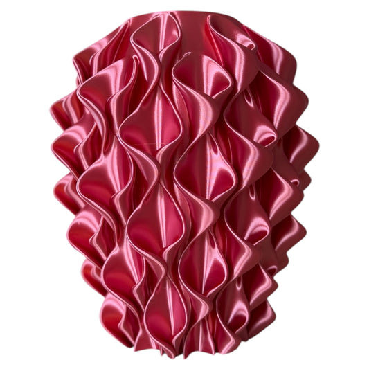 3d geprinte vaas roze goud