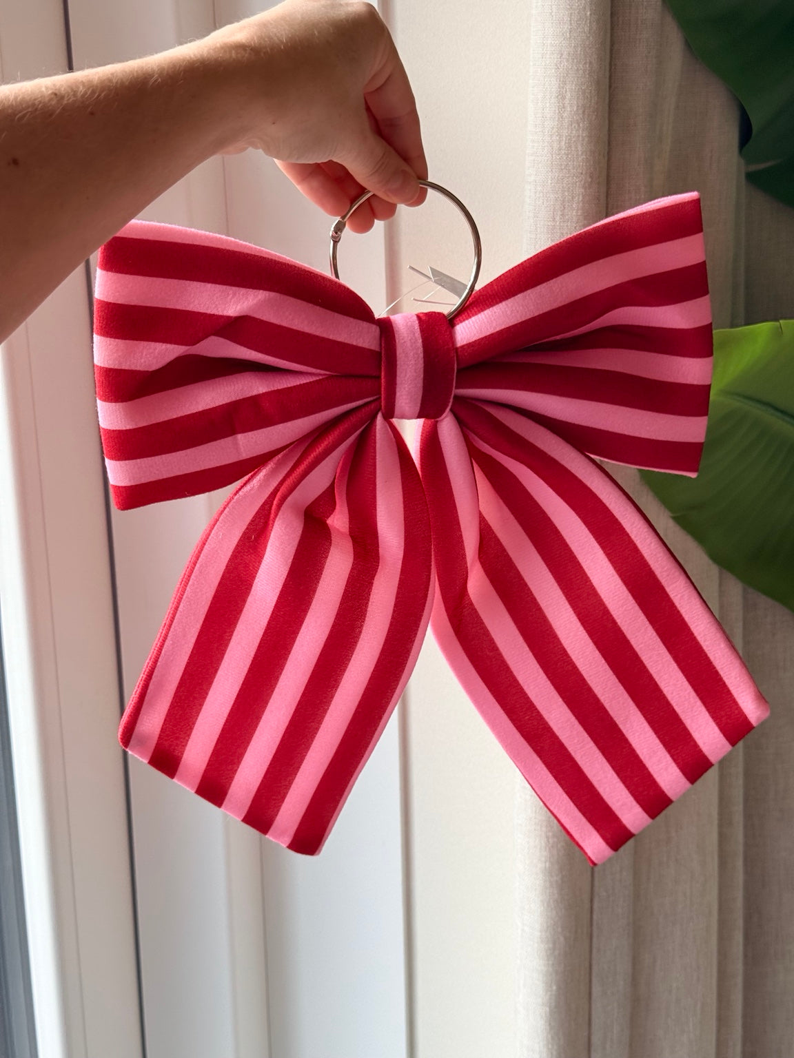 Kerst strik - roze
