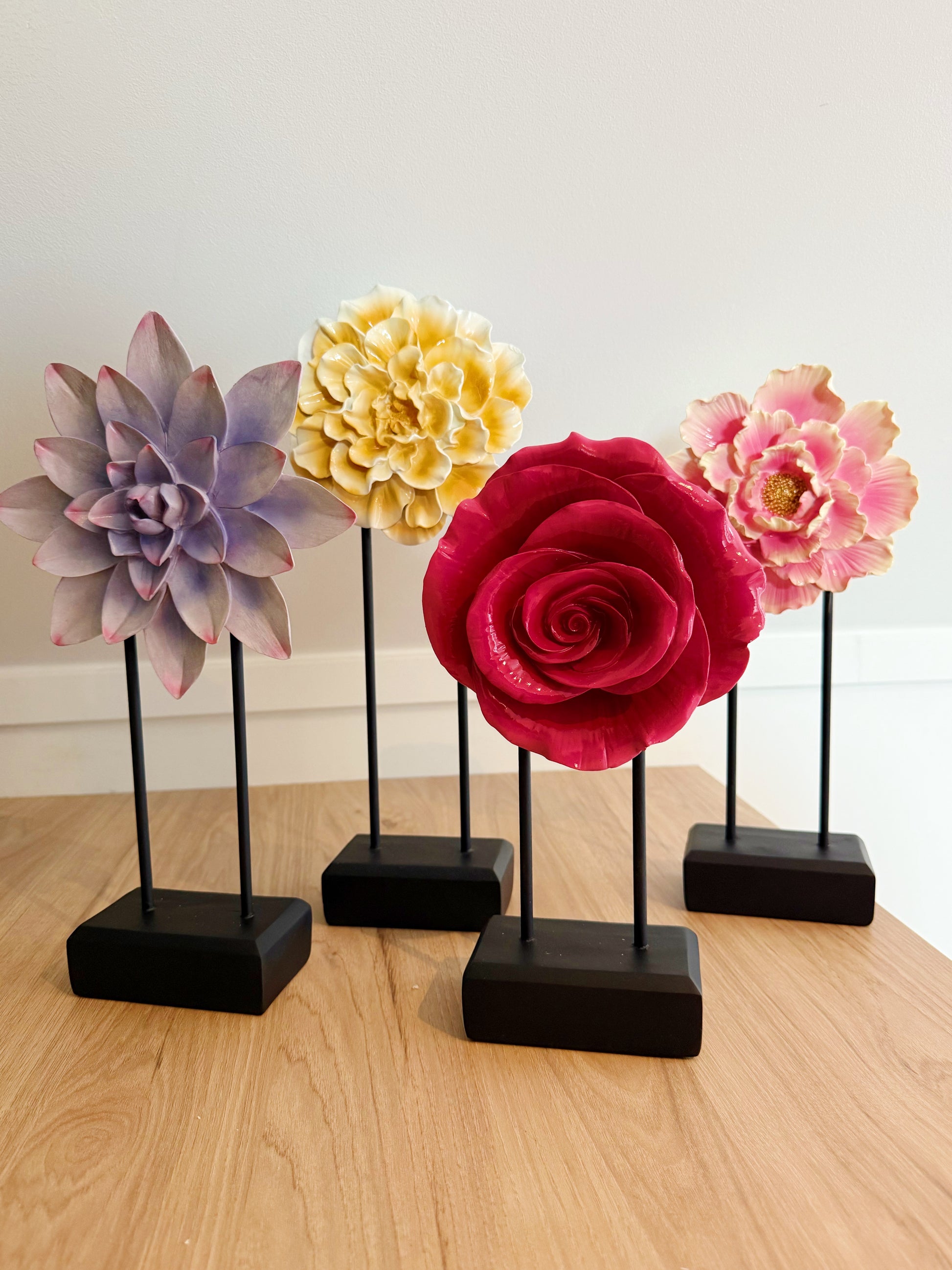 Decoratie standaard bloem bij Stylebyclariss