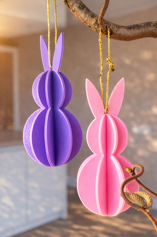 Paashanger - paars 3  stuks