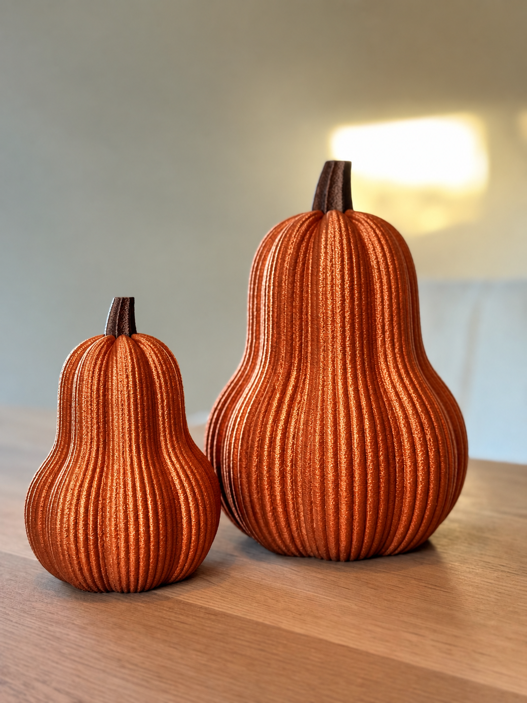 3D geprinte pompoen - koper