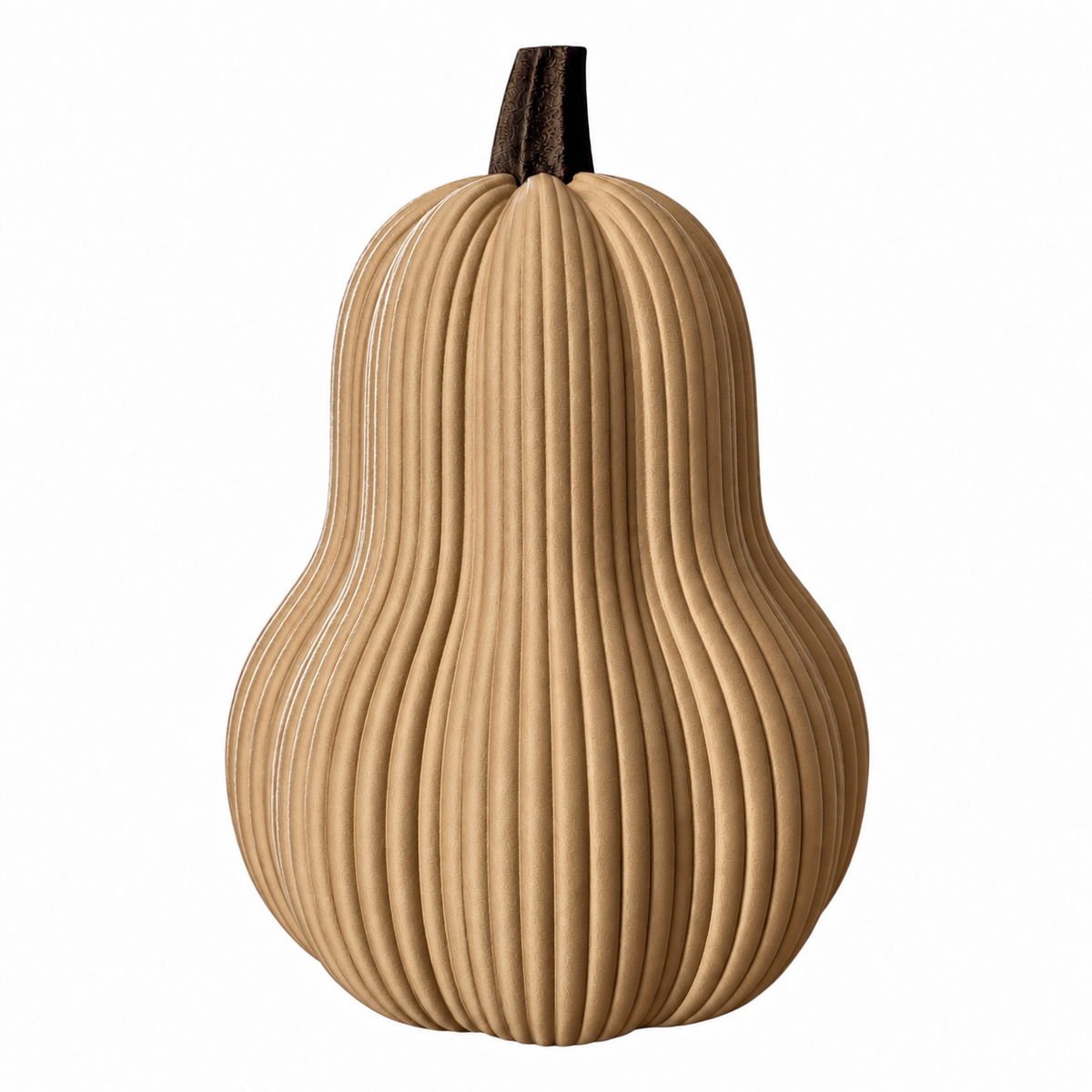 3D geprinte pompoen - Beige