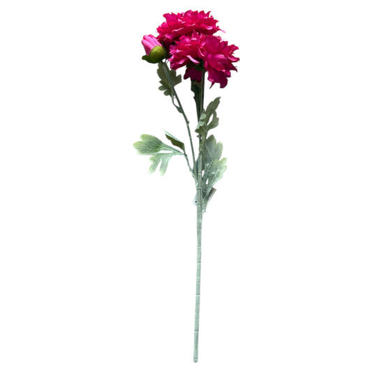 Kunstbloem pioenroos roze