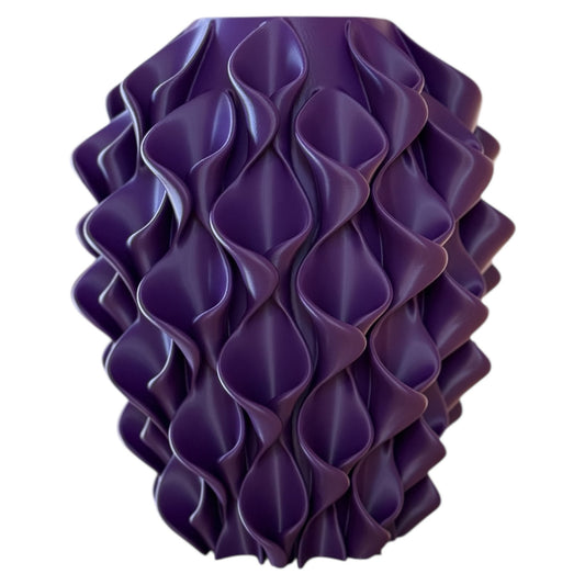3D geprinte vaas - paars