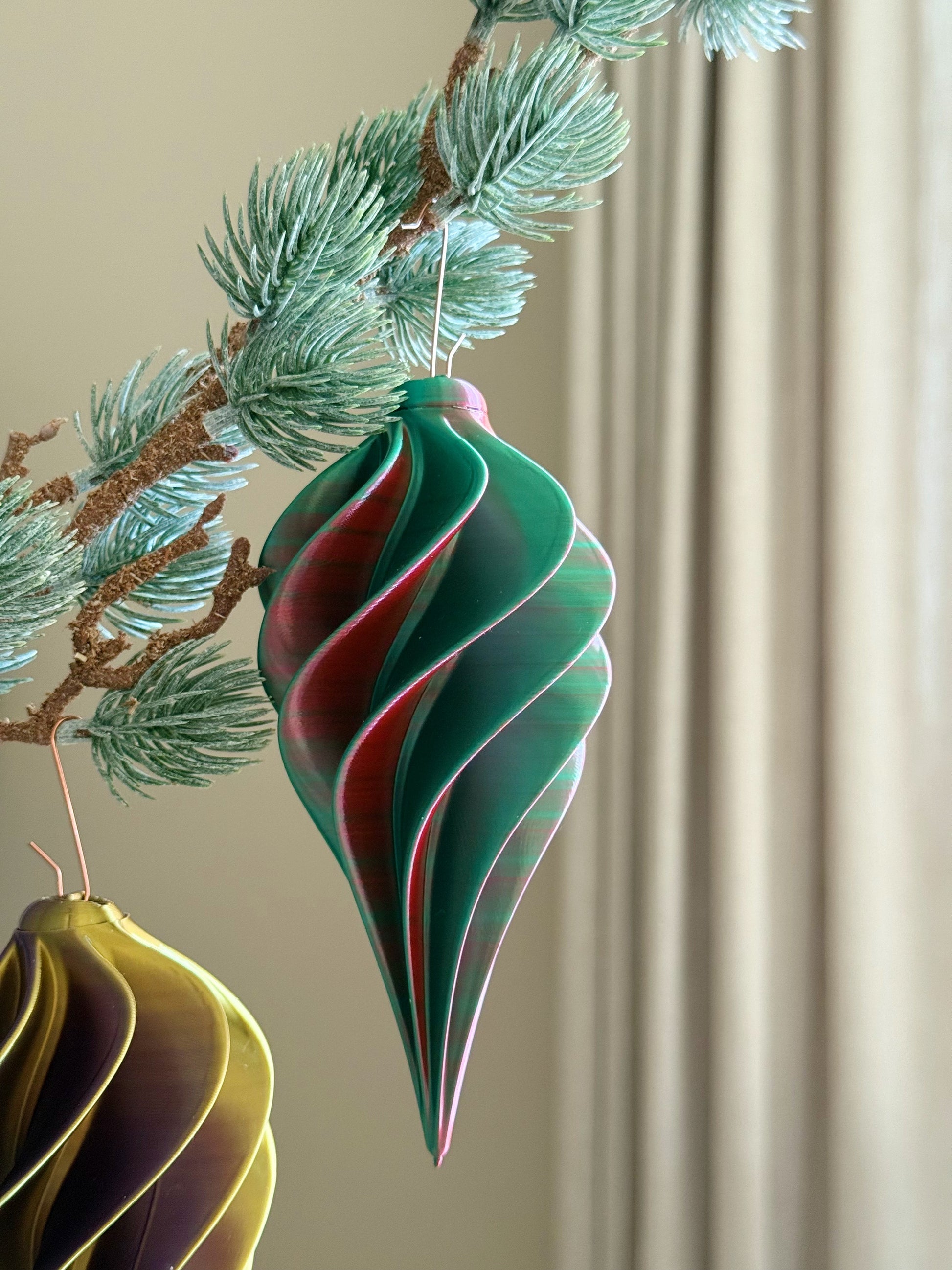 bijzondere kerstballen 3d geprint