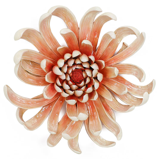 bloem wandbord bij Stylebyclariss