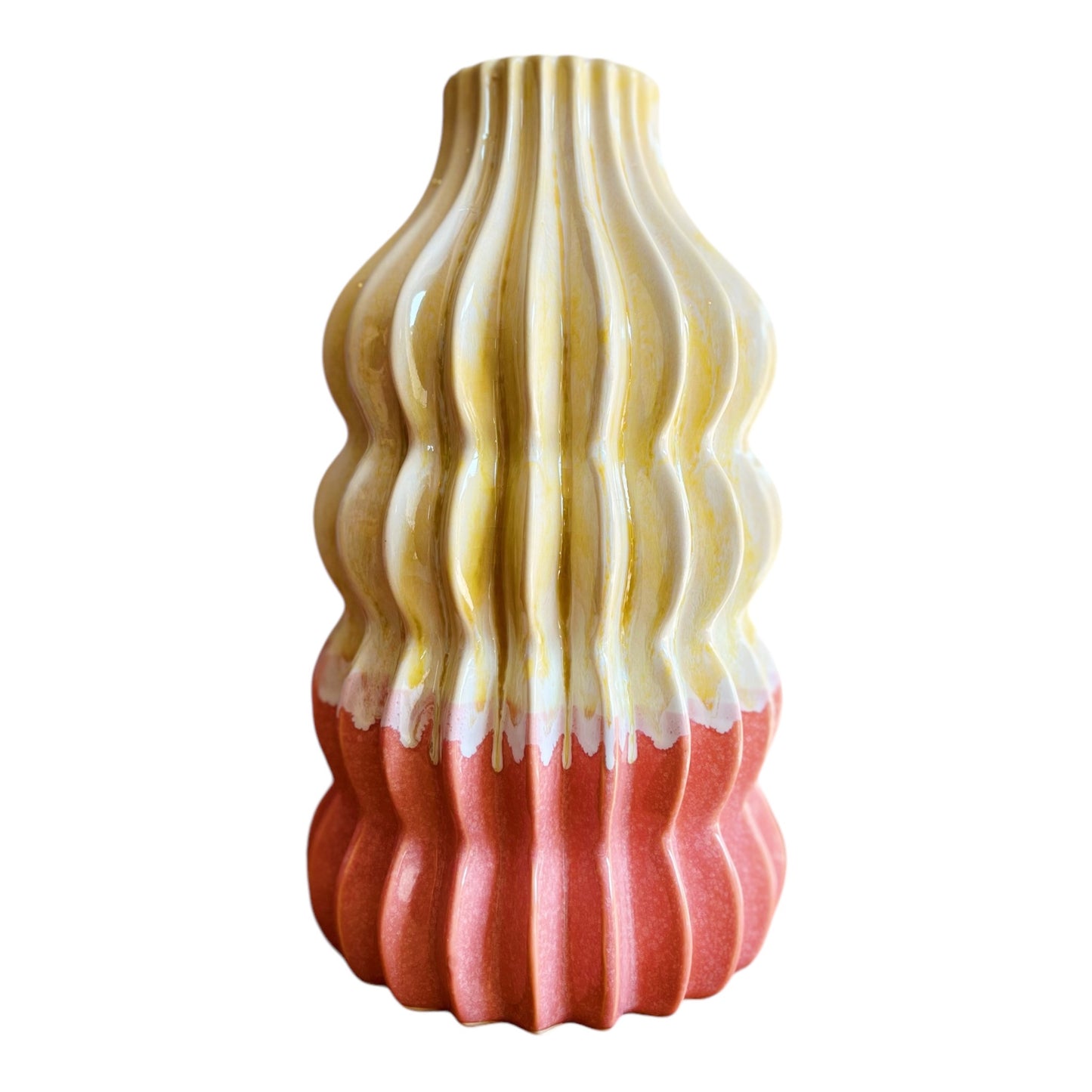 gekleurde vaas bij StyleByClariss