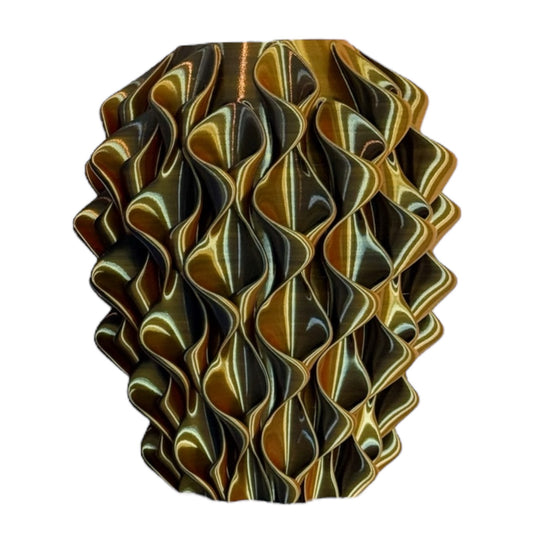 gouden vazen 3d geprint 