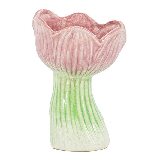 groene vaas tulpen bij Stylebyclariss