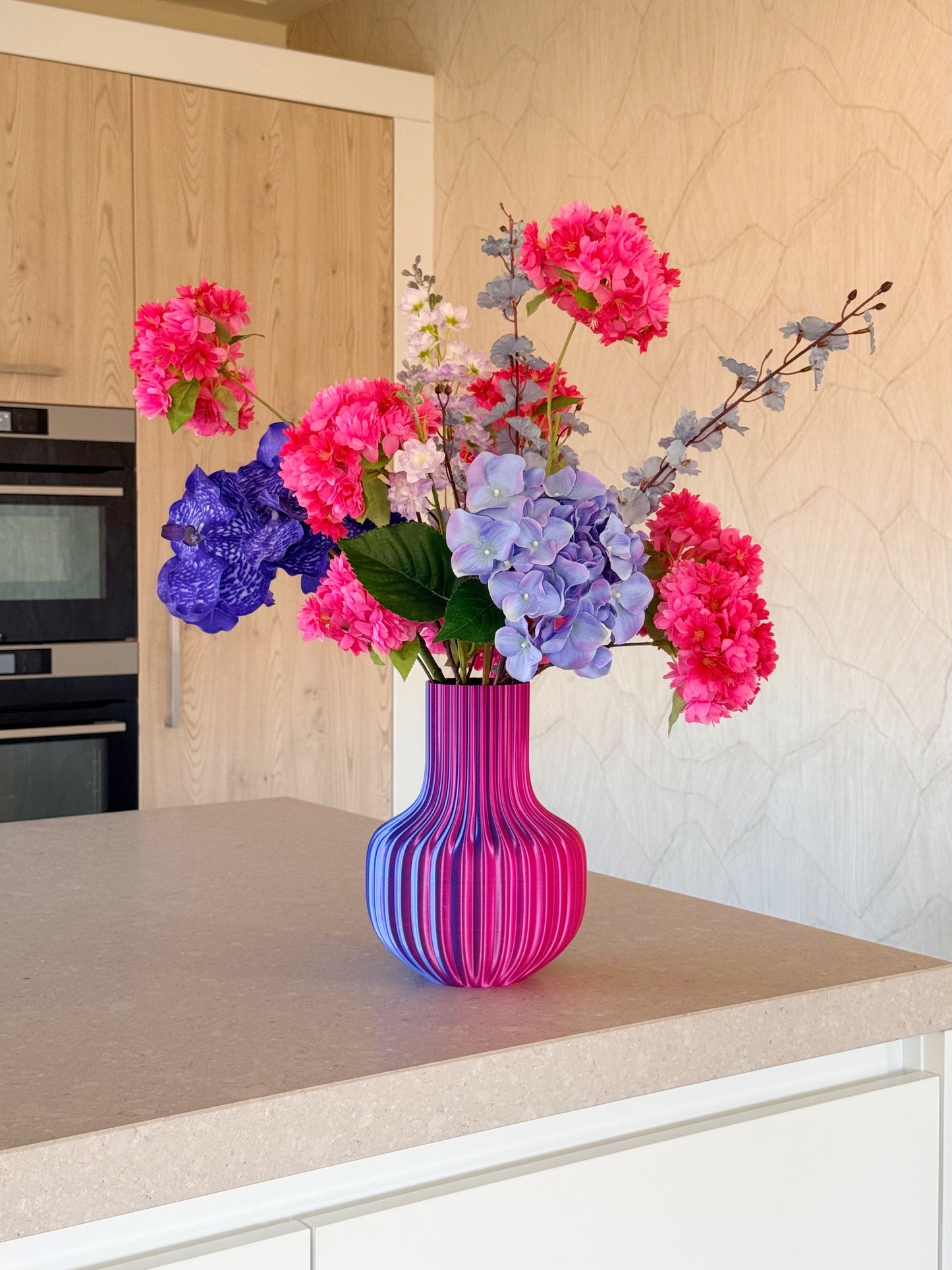 Roze vaas – 3D geprint