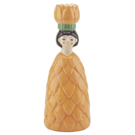 kandelaar oranje bij Stylebyclariss