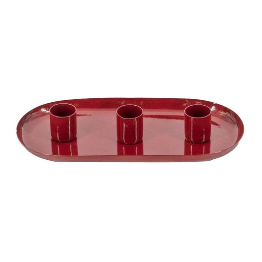 kandelaar rood