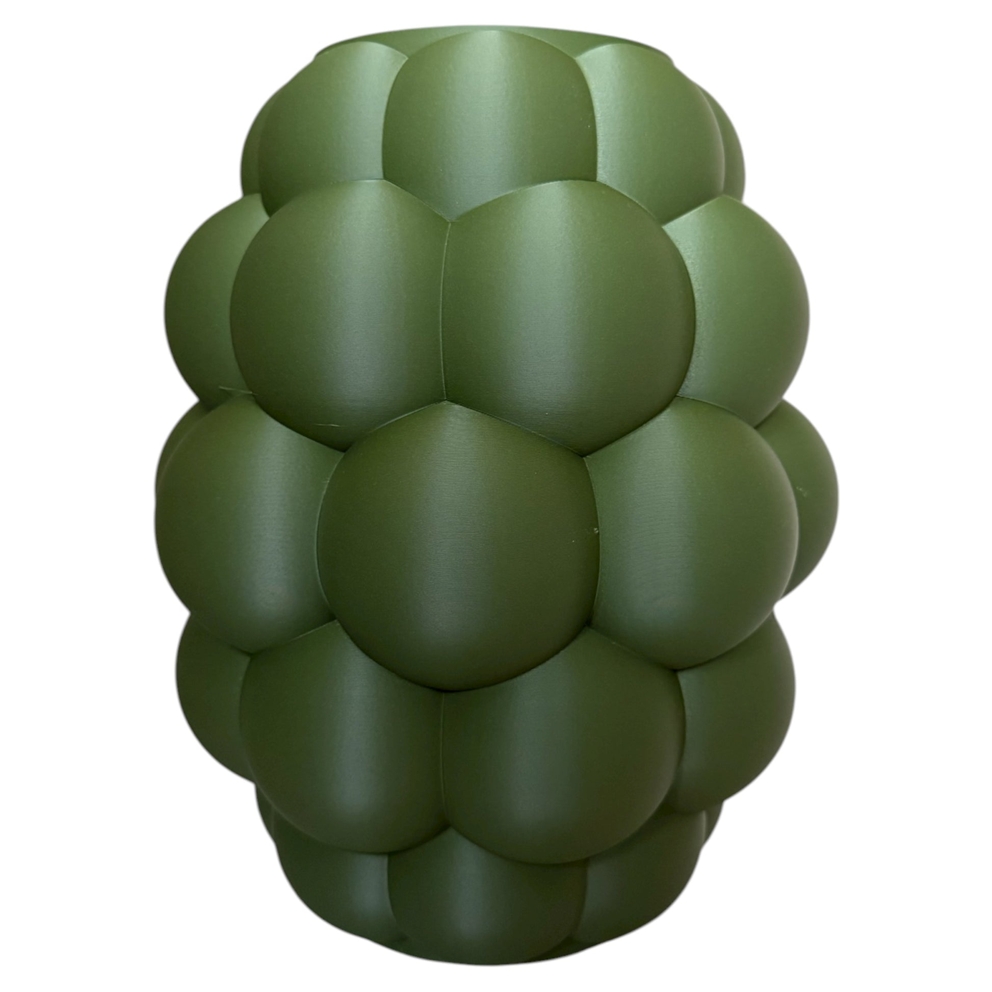 kerstbal vaas donker groen