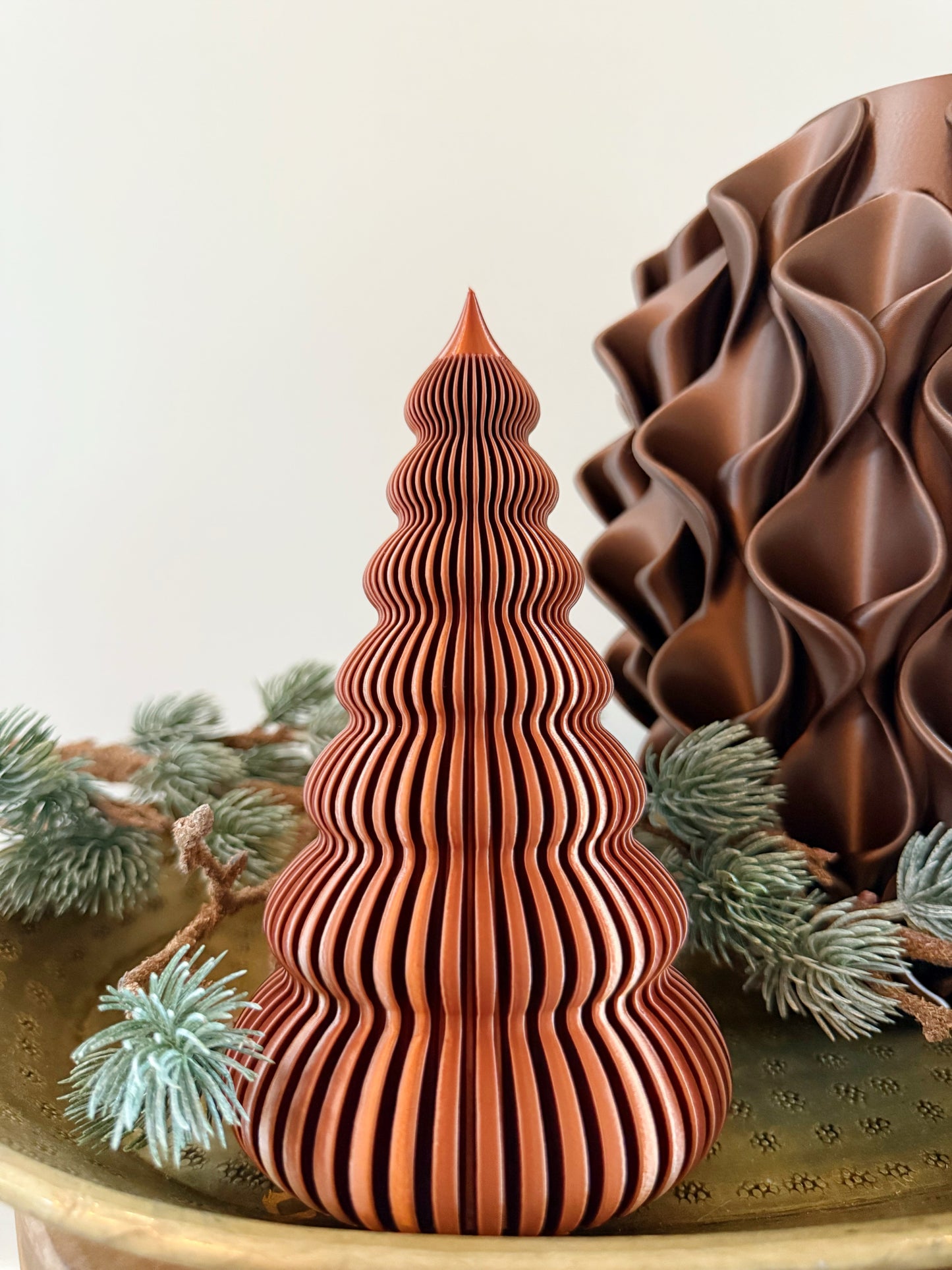 kleine kerstboom warm koper