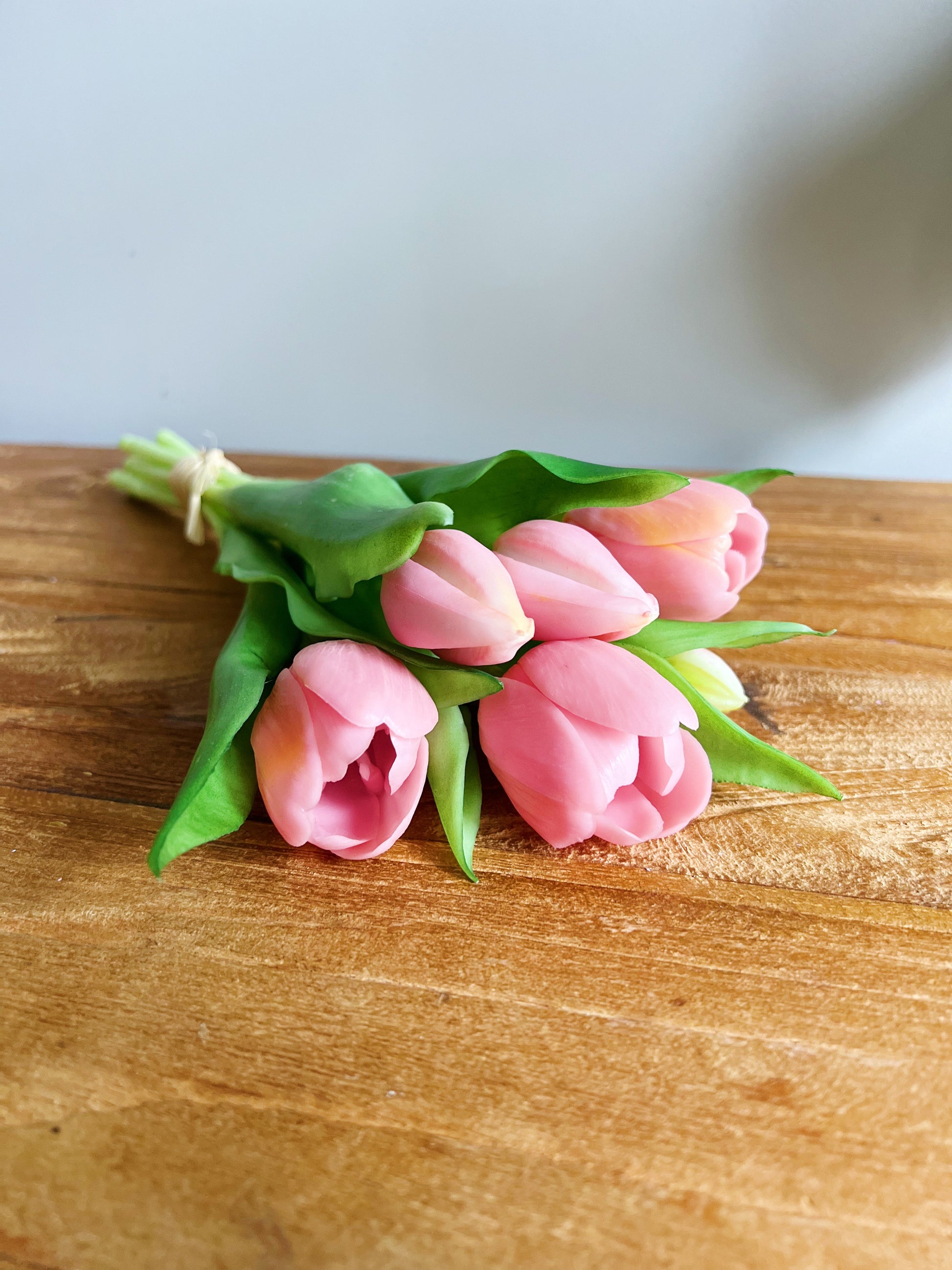 kunst tulpen boeket roze bij StyleByClariss