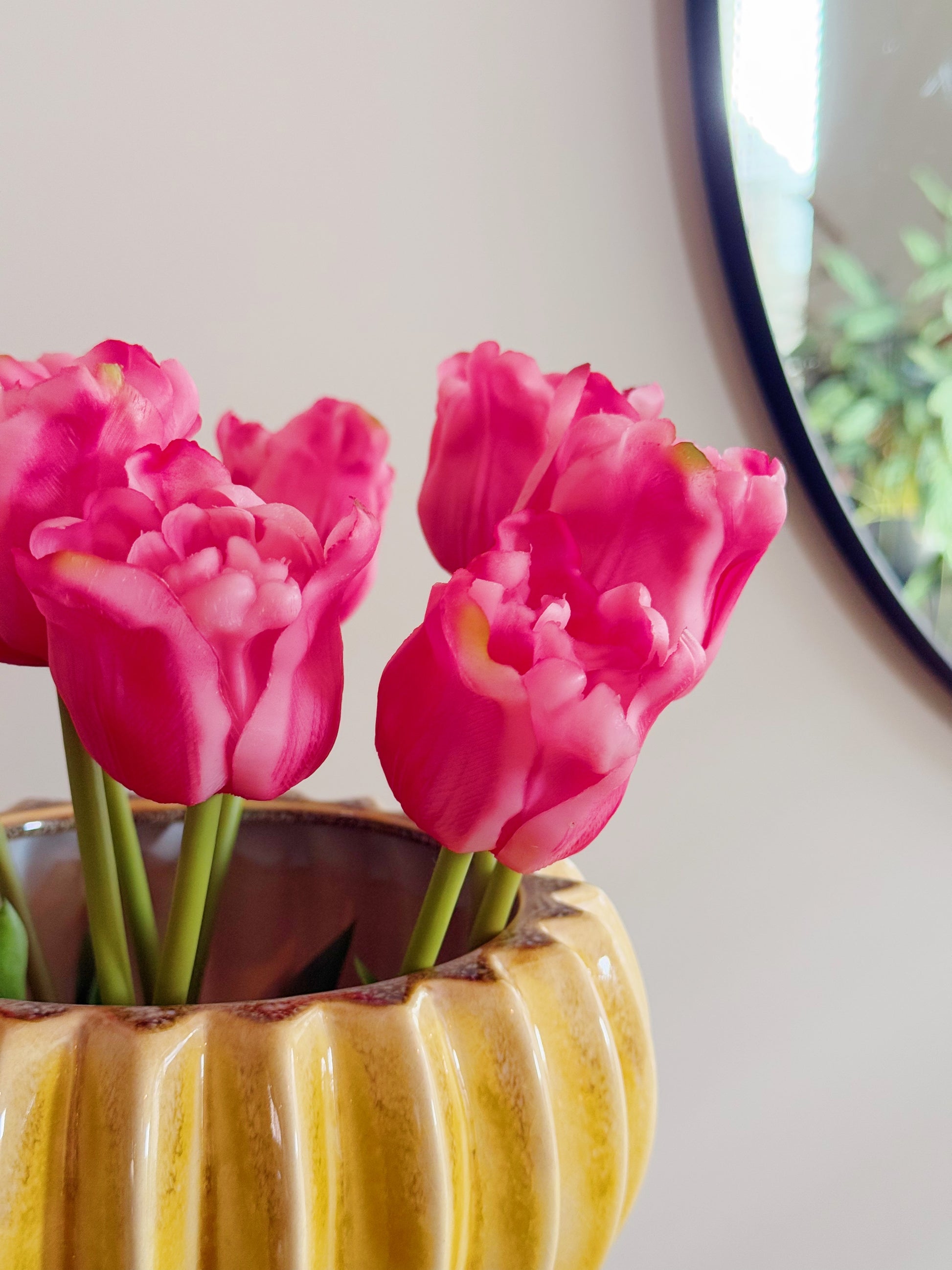 kunst tulpen roze bij Stylebyclariss