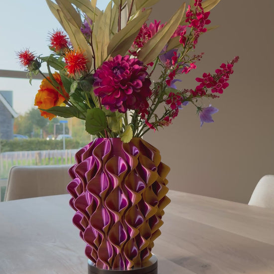 video roze 3d vaas