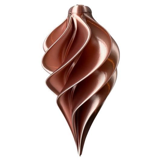 rose gouden kerstbal