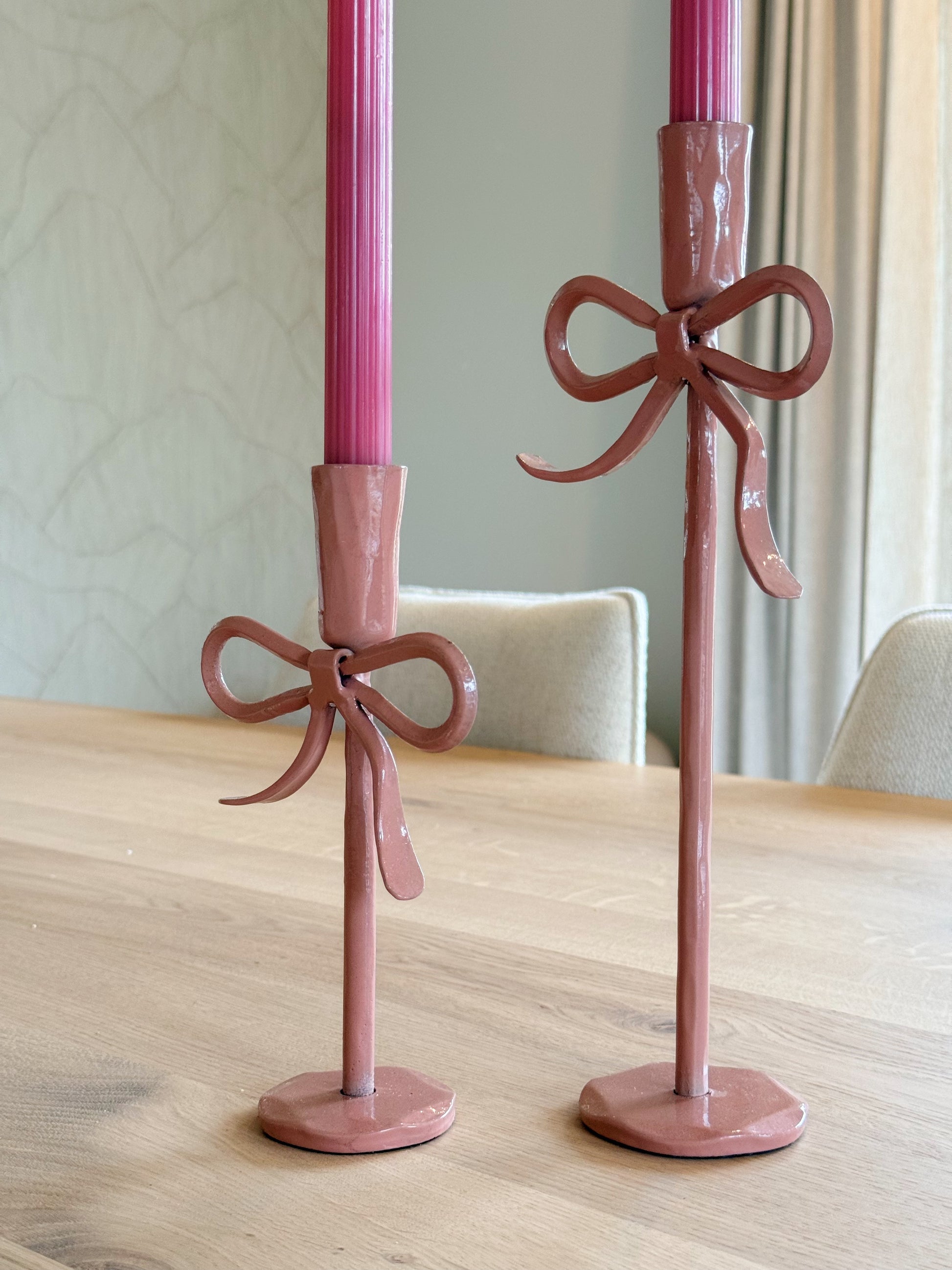 roze kandelaar