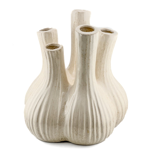 tulpen vaas beige bij Stylebyclariss