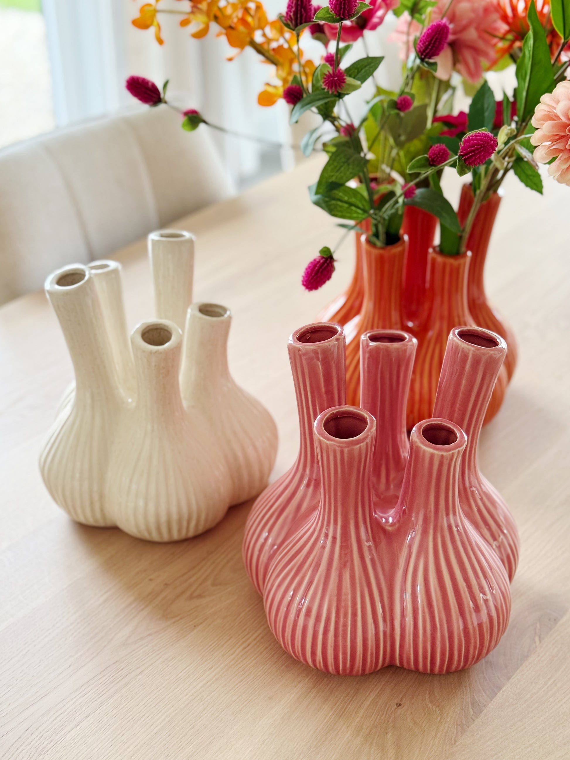 tulpen vaas roze bij Stylebyclariss