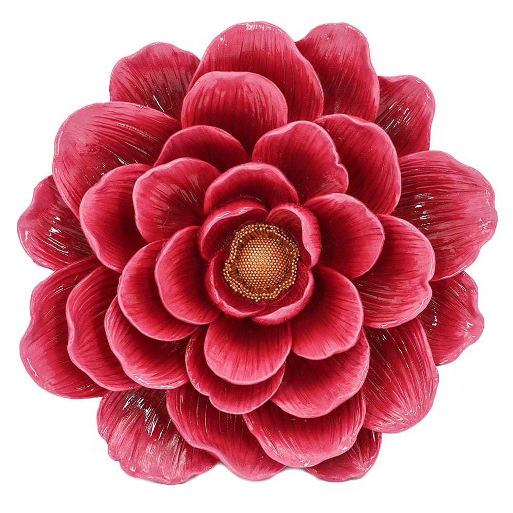 wandbord bloem dahlia bij Stylebyclariss