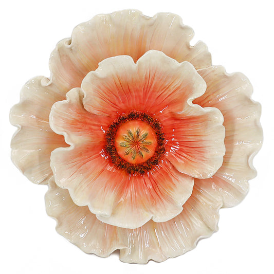 wandbord bloem roze bij Stylebyclariss